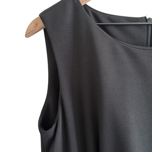 Calvin Klein Fit & Flare Dress Size 8 Office Belted Sleeveless Classic Chic - Picture 15 of 16